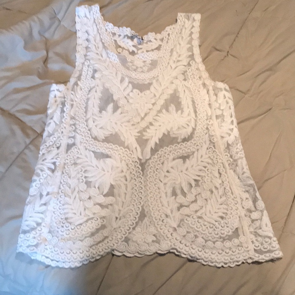 Sheer Lace Top